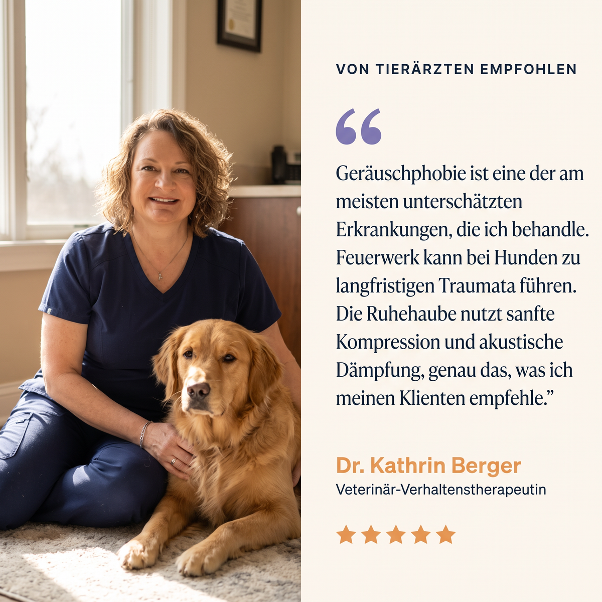 Ruhehaube - Der Nr.1 Hundegehörschutz