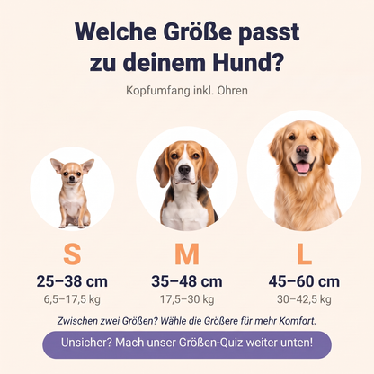 Ruhehaube - Der Nr.1 Hundegehörschutz